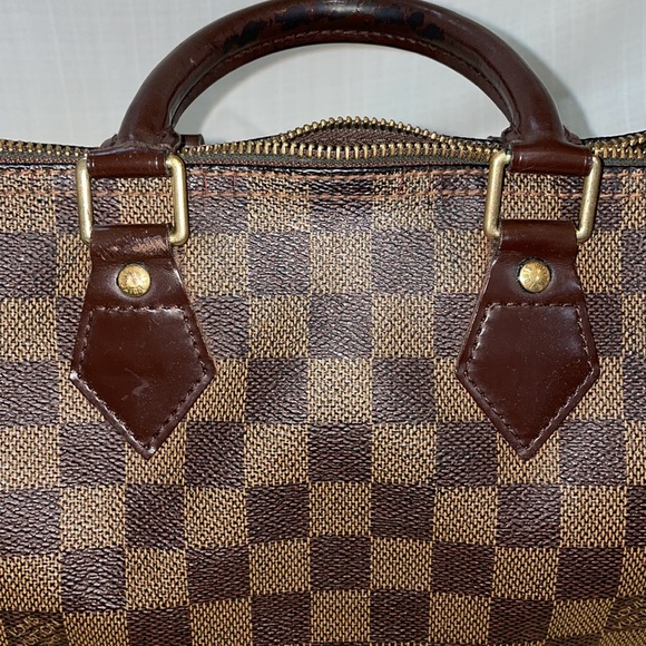 Louis Vuitton Speedy 25 Damier Ebene Handbag - Picture 12 of 16